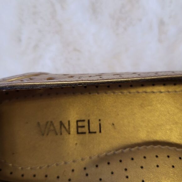 Vaneli silver/gold flats  - Picture 2 of 5